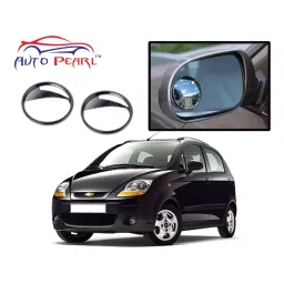 Auto Pearl Manual Exterior Rear View Mirror for Chevrolet Spark (Pack of 2 Pcs)-26