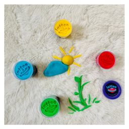 Lattooland Dough Set of 4 - Multicolour-2