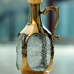 Indian Bartan Brass Old Monk Jug-image-32