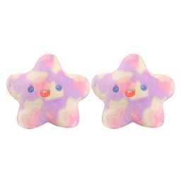 Tickles Rainbow Star Shape Soft Plush Toy for Kids Boys & Girls Home & Car Decoration, Set of 2 (Color: Multicolor Size: 20 cm)-5