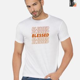 GLOBAL NOMAD Men 2 Printed Bio Finish Applique T-shirt-image-71