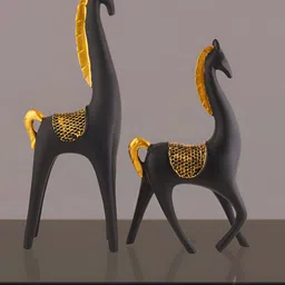 Zart Black Religious Idol Showpiece-picture-3