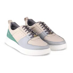 Red Chief Men Leather Sneakers-42