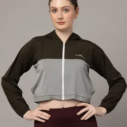 HRX by Hrithik Roshan Women Lightweight Crop Sporty Jacket-picture-17