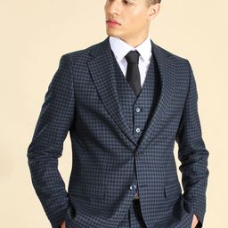 boohooMAN Slim Single Breasted Blazer-58