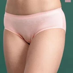 DressBerry Pack Of 2 Assorted Mid-Rise Seamless Hipster Briefs-17