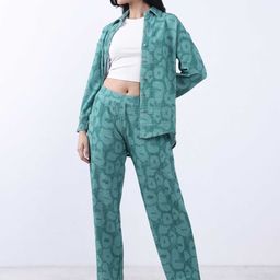 Bonnaty Printed Shirt with Trousers Co-Ords-picture-48