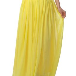 MINOS Flared Long Skirt-image-30