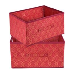 Aura Maroon & Beige 2 Pieces Multi-Utility Organisers-picture-21