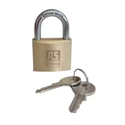 RS PRO Key Brass, Stainless Steel Padlock, Keyed Alike, 6mm Shackle, 40mm Body Model No 1958244-picture-10