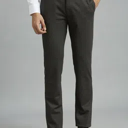 Reid & Taylor Men Printed Tailored Trousers-picture-2