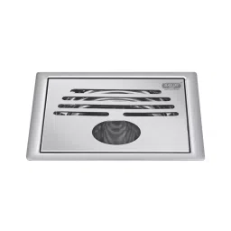 Sanjay Chilly Tof Square Classic Gypsy Floor Drainer with Hole Silver 127 x 127 mm, TOF-SCG-GS-127-image-80