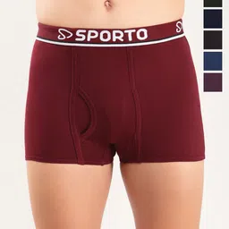 Sporto by Macho Men Pack Of 6 Assorted Trunks Sporto_Plain-Mini-Trunk-6-75-picture-16