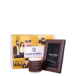 Smith & Blake 2 Pcs Photo Frame & Candle ComboGift Set-image-5