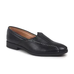 FAUSTO Men Textured PU Lightweight Ethnic Mojaris-picture-17