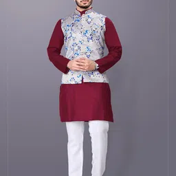PulseIQ Men Regular Kurta with Pyjamas-51