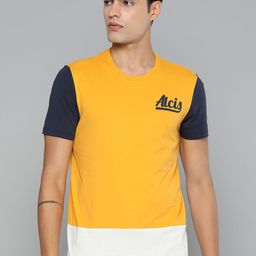 Alcis Men Colourblocked Dry Tech Sports T-shirt-image-14