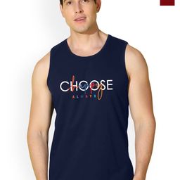 SLOWLORIS Men Pack Of 2 Printed Bio-Wash Combed Cotton Gym Vest-picture-18