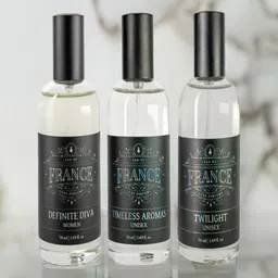 Eau DuFrance Set Of 3 Twilight Timeless Aromas & Definite Diva EDP- 50 ml Each-1