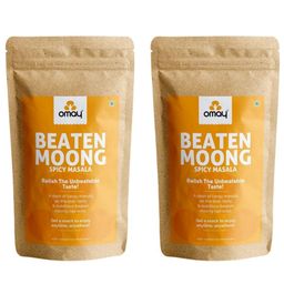 Omay Foods Beaten Moong - Spicy Masala, 400g (Pack of 2)-22