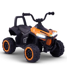 Baybee Monstro ATV Electric Rechargeable Battery Operated Ride on Bike For Kids with LED Light & Music - Orange-23