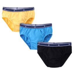 Pine Kids Cotton Lycra Knit Briefs Pack of 3 (Color & Print May Vary)-image-66