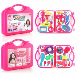 Aditi Toys Doctor & Beauty Playset for Kids, Pretend Play Doctor & beauty Set Combo with Foldable Suitcase for Kids, Doctor & Beauty Kit Toyset for Kids Above 3 Years, Bis Approved. (Pink)-23