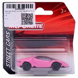 Majorette Die Cast Free Wheel Model Street Car Toy - Pink-picture-48