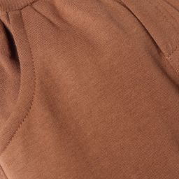 Zero Knit Full Length Solid ColorFleece & Woollen Bottom - Brown image 3