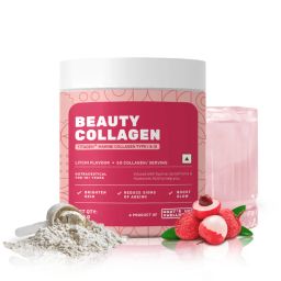 What's Up Wellness Beauty Marine Titagen Collagen Powder Type I & III for Bright Skin - Litchi-picture-24