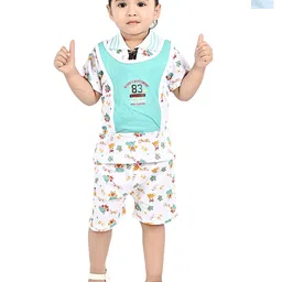 BAESD Girls Printed Top with Trousers-image-25