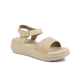 Padchin Women Open Toe Wedge Heel Sandals-53