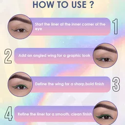 GLAM21 Set Of 2 Eye Poppers Matte Eyeliner-Moon Magic 06-0.5g & Curling Mascara-10ml-Black image 2