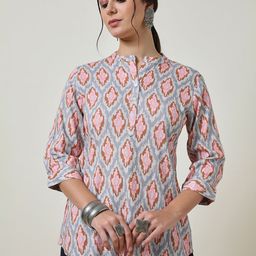 Soch Mandarin Collar Printed Tunic-picture-16