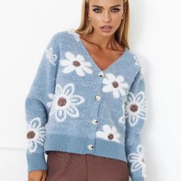StyleCast Floral Printed V-Neck Cardigan-picture-18