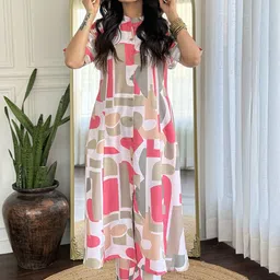 DIVASTRI Women Printed Regular Kurta with Palazzos-image-20