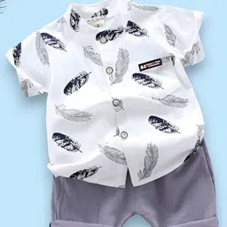 WINSWORLD ENTERPRISE Boys Printed Shirt with Shorts-picture-11