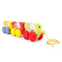 Funskool Giggles Stackin & Linkin Pull Along Caterpals Toy - Multicolour-83