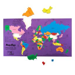 Imagi Make World's Largest Countries Jigsaw Puzzle Multi Color - 68 pieces (Color May Vary)-15