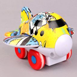 Dr. Toy Pull Back Toy Aeroplane - Multicolor-15