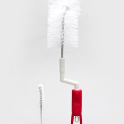 Babyhug Rotating Bottle Cleaning Brush - Pink-image-12