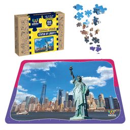 Webby Statue Of Liberty Wooden Jigsaw Puzzle Multicolor -108 Pieces-21
