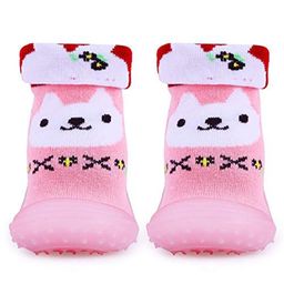 u-grow Baby Anti-Skid Breathable Soft Socks Shoes light Pink( Europe Size-20)-image-82