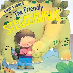 Dino World The Friendly Stegosaurus Picture Book - English-28