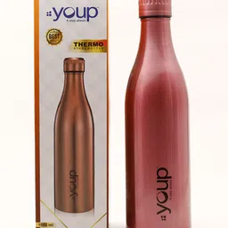 Youp Thermosteel Double Insulated Walls Water Bottle Pink - 1000 ml-picture-8