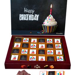 Expelite Happy Birthday Printed Chocolate Box - 500 gm-image-31