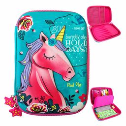 Toyshine Pencil Pouch Unicorn Print - Multicolour-25