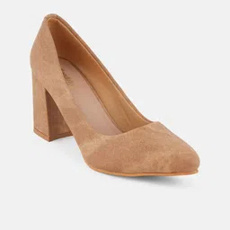 The Roadster Lifestyle Co Block Pump Heels-43