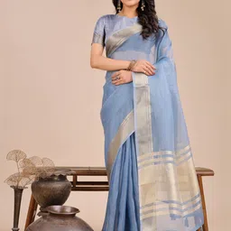 Panzora Zari Organza Designer Saree-picture-35