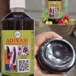 ADIVASI BHRINGRAJ HERBALS Bhringraj Herbal Hair Oil With Amla For Hair Growth - 500 ml-21